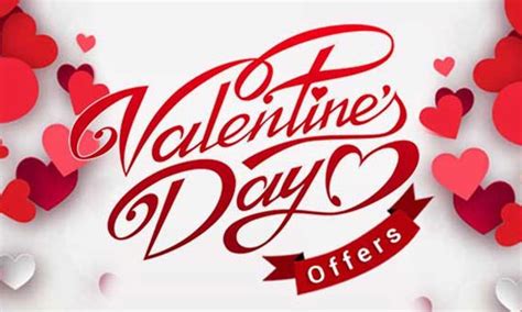 Valentines Day 2018 Special Deals And Discounts Brandsynario