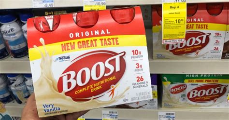 Boost Nutritional Drink 6 Packs Only 249 After Cvs Rewards When You