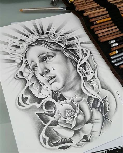 Top 76 Sketch Religious Tattoo Designs Drawings Thtantai2