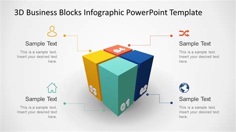 Business Powerpoint Infographic Cube Slidemodel