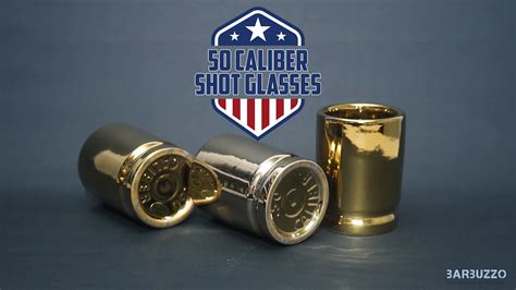 50 caliber bullet casing shot glasses cool stuff to buy online