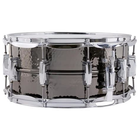 Ludwig Lb417k Black Beauty 65 X 14 Snare Drum With Reverb