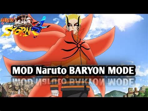 Naruto Baryon Mode Mod Movesets Naruto Ninja Storm Mod Youtube
