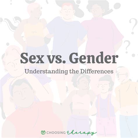 Whats The Difference Between Sex And Gender