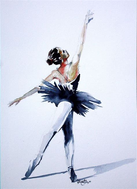 Watercolor Paint Ideas Of Ballet Dancers Drawing 1000 Images About