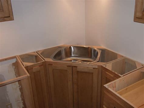 Door and drawer front construction: Kitchen Base Cabinet Corner Sink | Corner sink kitchen ...