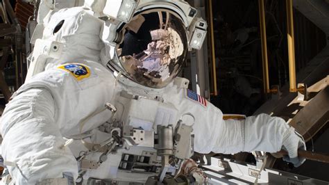 Nasa Astronauts Step Out On Christmas Eve Spacewalk The Hindu