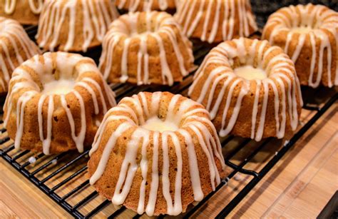 Spiced Pear Bundt Cakes With Browned Butter Glaze Recipe