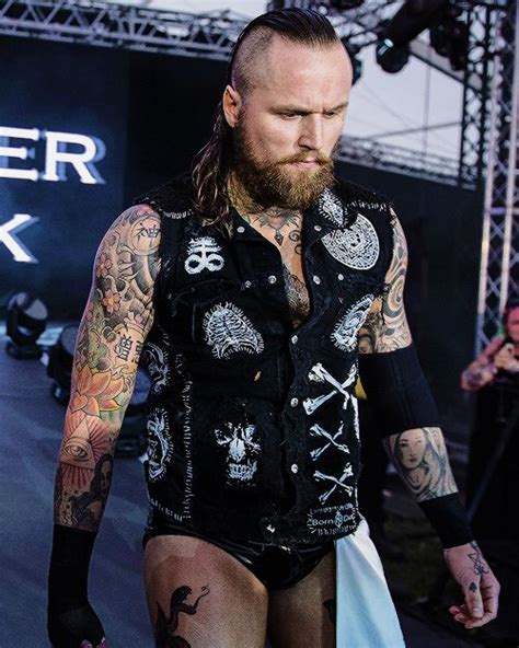 Aleister Black Wrestling Superstars Pro Wrestling Bearded Tattooed Men