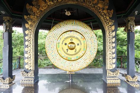 The Gong Peace Nusantara Monument Palu