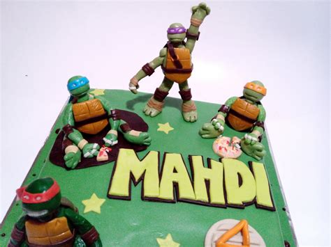 Gambar kue ulang tahun hulk. KUE ULANG TAHUN 3D NINJA TURTLES