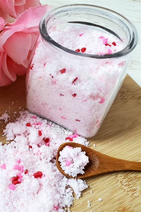 Fizzy Bath Salts Diy Valentines Day T Mama Likes This
