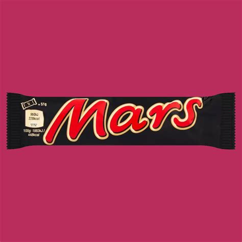 Posted Sweets Mars Chocolate Bars 51g Online Sweet Shop