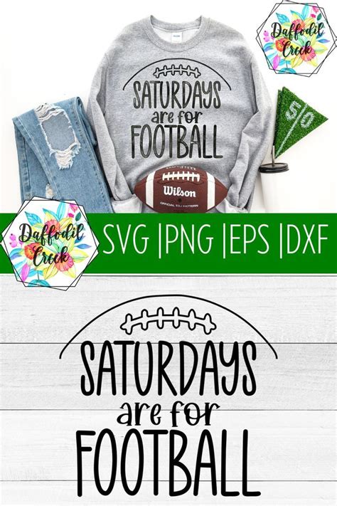 Saturdays Are For Football Svg Football Svg College Etsy College