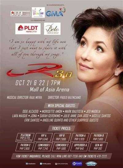 R3 0 Regine Velasquez 30th Anniversary Concert Pinoy Movies Hub Full Movies Online