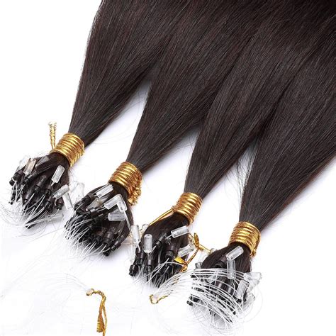 Sego Micro Loop Real Thick Human Hair Extensions 50 Strands Invisible