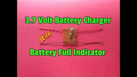 How To Make A 3.7 Volt Battery Charger Circuit With ...