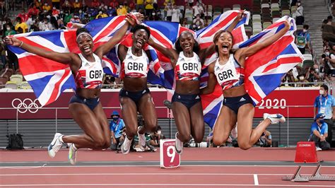 Tokyo 2020 Olympics Dina Asher Smith And 4x100m Relay Team Win Bronze Medal For Team Gb