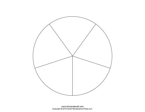 Blank Pie Chart Tims Printables