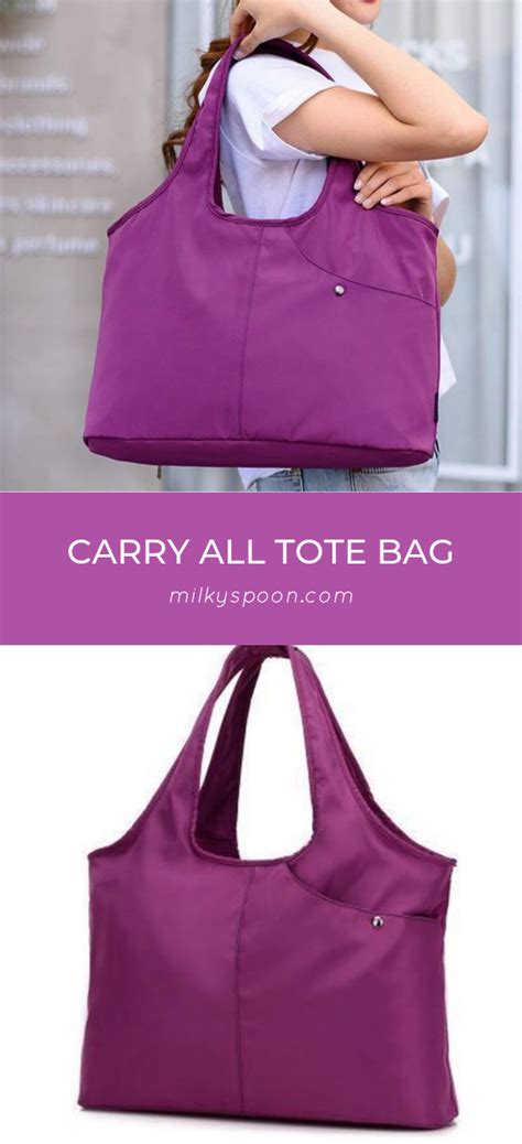 Carry All Tote Bag Bags Tote Bag Day Bag