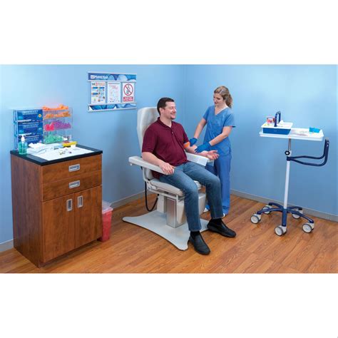 This course focuses on phlebotomy equipment & supplies, phlebotomy procedures & techniques, and the challenges of phlebotomy. Electric Phlebotomy Chair - MarketLab, Inc.