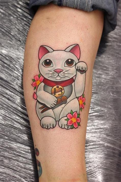 Pretty Cat Tattoo By Michelle Maddison Tattoomagz › Tattoo Designs