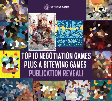 Top 10 Negotiation Board Games A Bitewing Games Publication Reveal