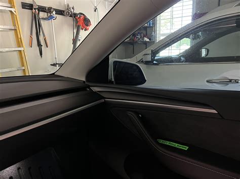 Model Y Matte Black Dash And Doors Trim Covers Tesloid Usa