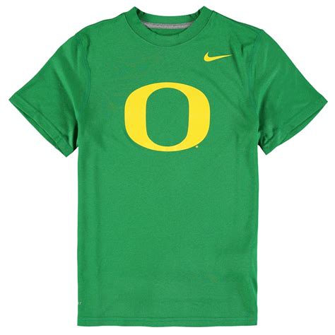 Oregon Ducks Nike Youth Logo Legend Dri Fit T Shirt Kelly Green
