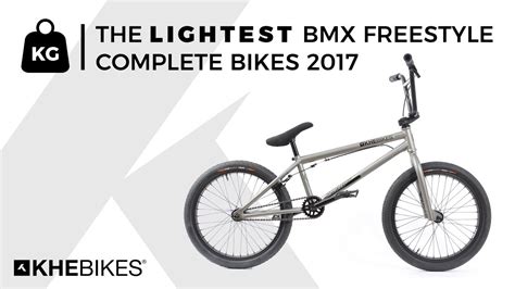 Khebikes The Lightest Bmx Freestyle Complete Bikes 2017 Youtube