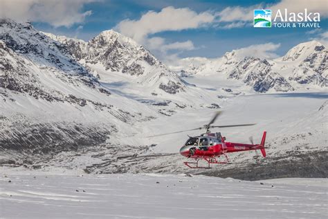 Denali Helicopter Glacier Landing Flight