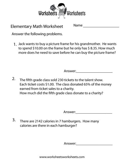 Grade 6 math word problems with answers. 6th Grade Math Word Problems Worksheets | Briefencounters