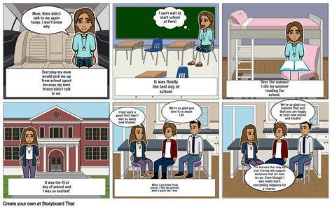 Graphic Novel Storyboard By Livie0822