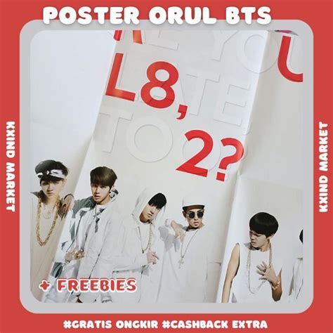 Jual Official Poster Album Bts Orul82 Poster Official Bts Poster