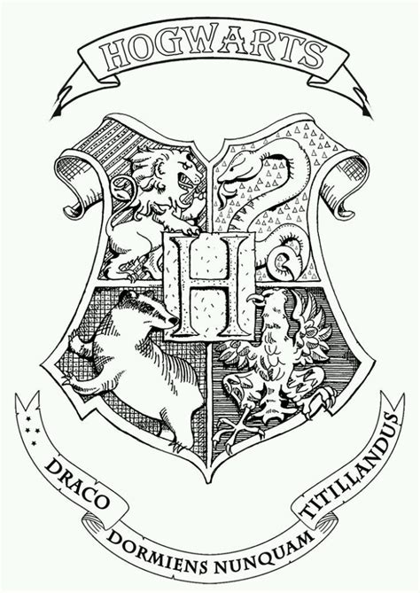 Stemma grifondoro da stampare stampae colorare. FESTA A TEMA HARRY POTTER * Crearegiocando