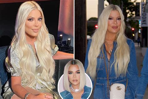 The Proof Tori Spelling Is Khloe Kardashians Twin In Her Glam New Look