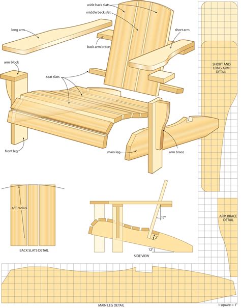 Find the best diy furniture plans here! Build this Muskoka chair | Woodworking Projects ...