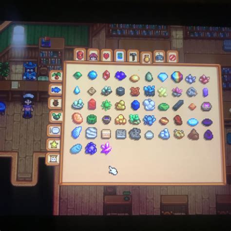 Completed Mineral Collection Now To Find All Of The Artifacts R