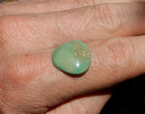 Natural Light Green Stone Mountain Turquoise Cabochon 27