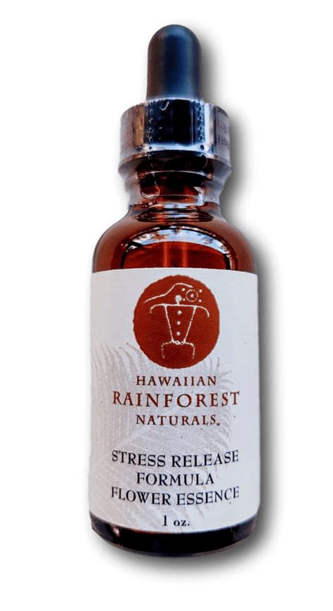 stress release formula flower essence hawaiian rainforest naturals inc
