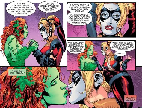 Every Time Harley Quinn And Poison Ivy Have Kissedso Far Dc