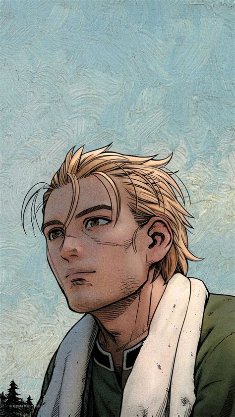 Thorfinn Smiling After Clearing Way For A Farm Chapter 183 Saga Art
