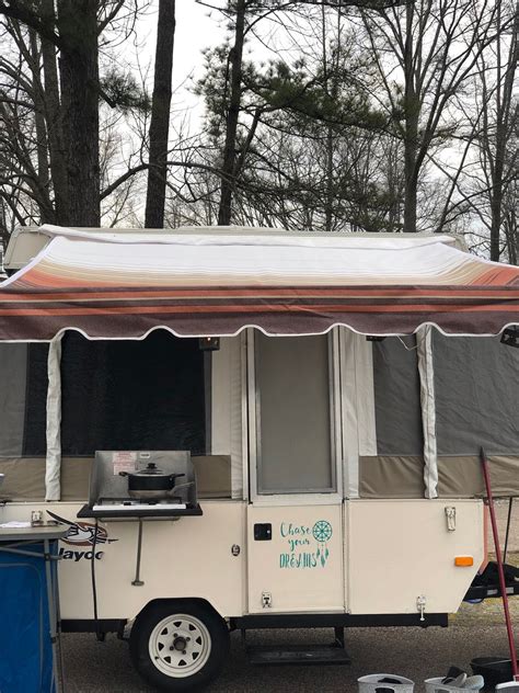 Replace Your Bag Awning On Your Pop Up Camper — The Southern Glamper