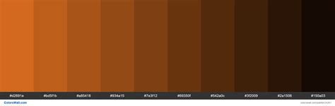 Shades Of Chocolate D2691e Hex Color Hex Colors Color Coding Color