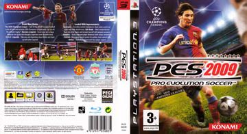 Pro Evolution Soccer 2009 PS3 The Cover Project