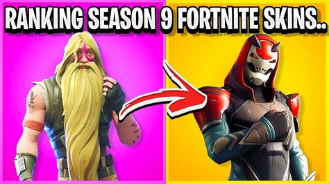 Ranking Every Season 9 Skin In Fortnite From Worst To Best Youtube