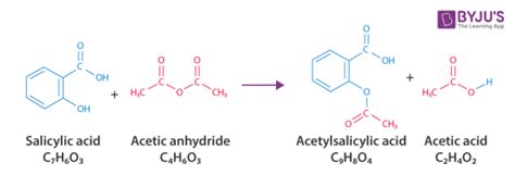 Acetylsalicylic Acid Aspirin C H O Formula Structure