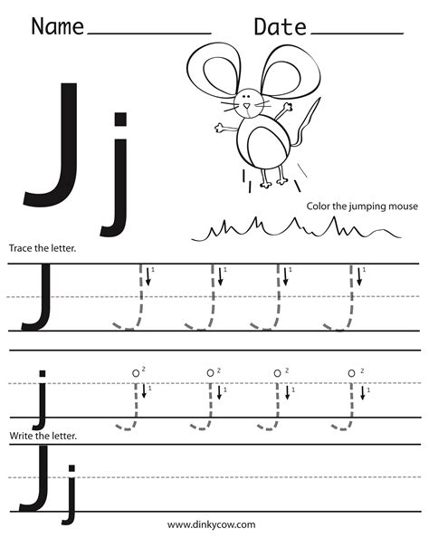 5 Best Images Of Letter J Printable Worksheets Letter J Worksheets