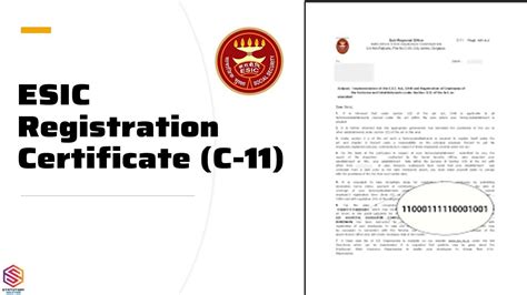 Esic Registration Certificate C 11 How To Download Esic Registration