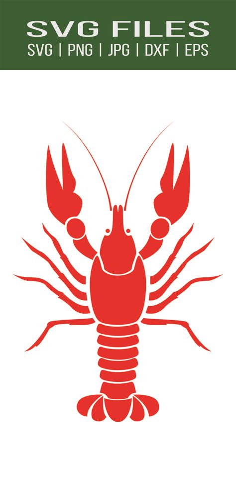 Clip Art Crawfish Crayfish Clip Art Crawfish Svg Crawfish Outline